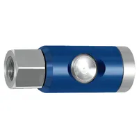 Produktbild von RIEGLER - Druckknopf-Sicherheitskupplung NW 7,4, drehbar, Alu, G 1/4" I