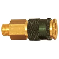 Produktbild von RIEGLER - Unverwechselbare Schnellverschlusskupplung NW 7,8, G 1/4" A, grün