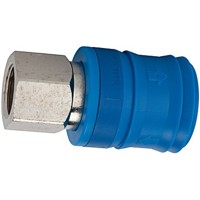 Produktbild von RIEGLER® - Sicherheitskupplung NW 7,4, Typ KE, Messing vernickelt, G 1/4" I