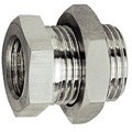 Produktbild von RIEGLER® - Schottverschraubung, G 3/8" A, G 1/4" I, Edelstahl 1.4571