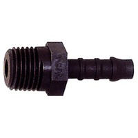 Produktbild von RIEGLER® - Gerader Einschraubstutzen, R 1/4" A, für Schlauch LW 8mm, PA 6