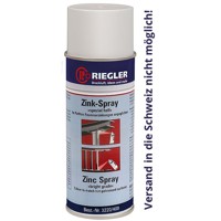 Produktbild von RIEGLER® - Zink-Spray, Temperatur max. 300 °C, 400 ml