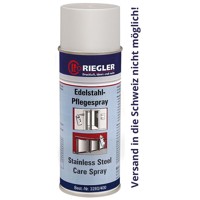 Produktbild von RIEGLER® - Edelstahl-Pflegespray, Temperatur -17°C bis 120°C, 400 ml