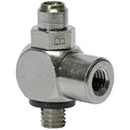 Produktbild von RIEGLER - Drosselventil, Schlitzschraube, beidseitige Drosselung (B), G 1/4" I,