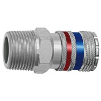 Produktbild von RIEGLER® - Sicherheitskupplung NW 10, Stahl/Messing verzinkt, R 3/8" A