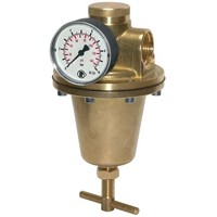 Produktbild von RIEGLER® - Druckregler für Wasser, inkl. Manometer, G 1", 0,5 - 10 bar