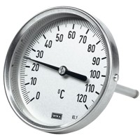 Produktbild von RIEGLER® - Bimetallthermometer, hochwertige Ausführung, L1=160/L2=140 Ø100, 0°C