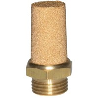 Produktbild von RIEGLER® - Sinterbronce-Schalldämpfer »value line«, Sechskant/Gewinde Messing, 