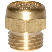 Produktbild von RIEGLER® - Sinterbronce-Schalldämpfer »value line« flache Ausführung, G 3/8"