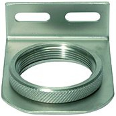 Produktbild von RIEGLER® - Haltewinkel aus Edelstahl 1.4401 mit Mutter M45x1,5