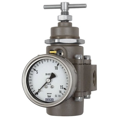 Produktbild von RIEGLER® - Edelstahl-Guss-Druckregler, 1.4401, BG 3, G 3/4", 1,7 - 17,5 bar