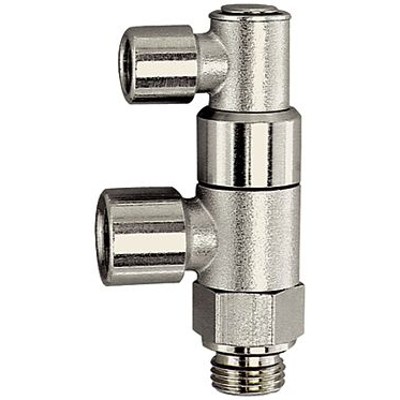 Produktbild von RIEGLER® - Stoppventil pneumatisch betätigt, G 1/4", G 1/4" I, G 1/8" I