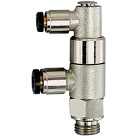 Produktbild von RIEGLER® - Stoppventil pneumatisch betätigt, G 1/8", Steckanschluss 6/4