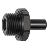 Produktbild von RIEGLER® - Einschraubstutzen POM, G 3/4", für Schlauch-Außen-Ø 22mm