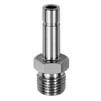 Produktbild von RIEGLER® - Gewinde-Stecknippel, R 1/4" A, Stecknippel 10mm, Edelstahl 1.4404