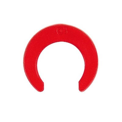 Produktbild von RIEGLER® - Sicherungsring »speedfit« für Rohr Außen-ø 5mm, rot, POM