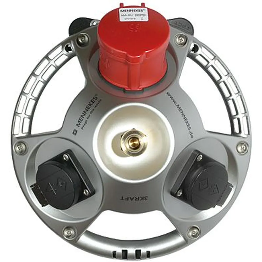 RIEGLER Versorgungseinheit, 2 SchuKo-Steckdosen, 1 CEE-Form-Steckdose Produktbild img1 L