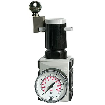 Produktbild von RIEGLER® - Druckregler »FUTURA«, inkl. Manometer, BG 1, G 3/8", 0,5 - 8 bar