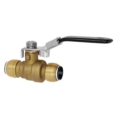 Produktbild von RIEGLER® - Kugelhahn, Messing, »sharkbite«, für Rohr-ø 54mm