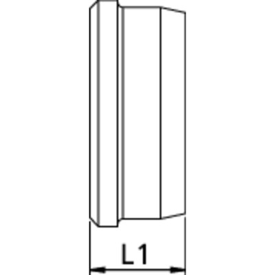 Produktbild von RIEGLER® - Schneidring, Rohr-Außen-Ø 8mm, PN max. 315 bar, Stahl verzinkt