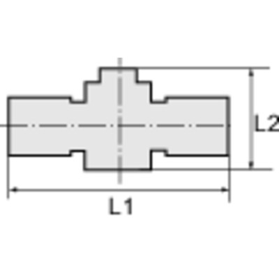 Produktbild von RIEGLER® - Absperrventil »Blaue Serie«, Steckanschluss, G 1/4" A, Schlauch -Ø 1