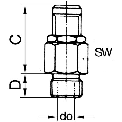 Produktbild von RIEGLER® - Mini-Abblasventil Edelstahl, G 1/8", Ansprechdruck 30,0-60,0 bar