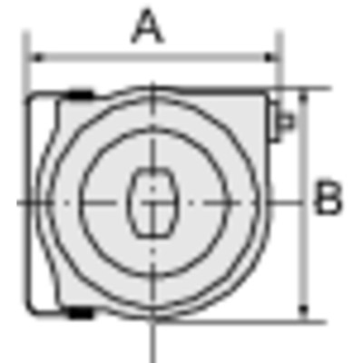 Produktbild von RIEGLER® - Elektro-Kabelaufroller, HO5VV-F, 230V, 50Hz, max. 10 Ampère, 15 m