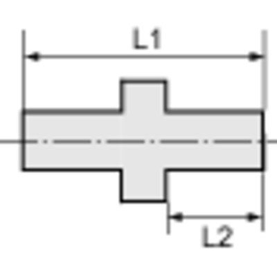 Produktbild von RIEGLER® - Gerade Einschraubverschraubung G 3/8" A, für Schlauch 8/10mm, PP