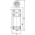 Produktbild von RIEGLER® - Aktivkohlefilter ohne Differenzdruckmanometer, 0,005 mg/m³, G 1"