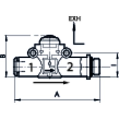 Produktbild von RIEGLER® - Schnellentlüftungsventil »lineonline« Schalldämpfung G1/8" Ausg-Schl