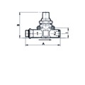 Produktbild von RIEGLER® - Absperrventil, Gewinde - Schlauch, G 1/8", Schlauch 6