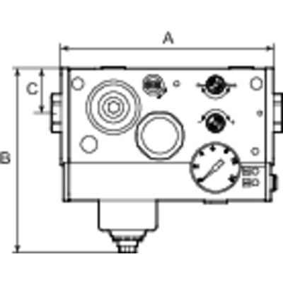 Produktbild von RIEGLER® - Wartungseinheit »ONE« ohne Druckschalter, G 3/8"