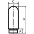 Produktbild von RIEGLER® - Kunststoff-Schalldämpfer, G 3/4", Porenweite max. 50 µm