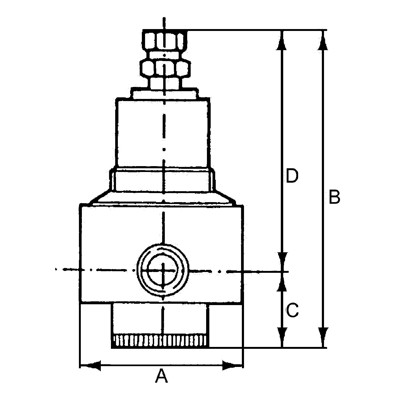 Produktbild von RIEGLER® - Edelstahl-Druckregler, 1.4404, nicht rücksteuerbar, G 1/2", 0,5 - 8 