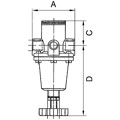 Produktbild von RIEGLER® - Druckregler Schalttafeleinbau »Standard«, BG 1, G 3/8", 0,5-10 bar