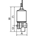 Produktbild von RIEGLER® - Vollautomatisches Ablassventil inkl. Adapter G 1/8" I x M14x1