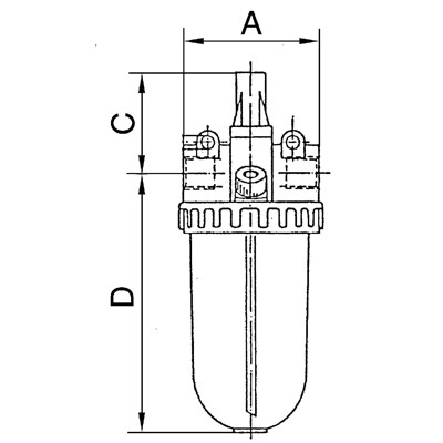 Produktbild von RIEGLER® - Nebelöler »Standard«, mit Metallbehälter, BG 2, G 3/8"