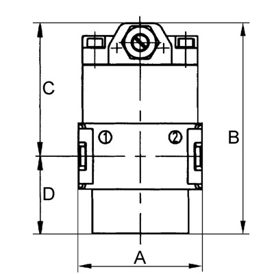 Produktbild von RIEGLER® - Anfahrventil »multifix-mini«, BG 0, G 1/4", PE 2,5 - 16 bar