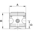 Produktbild von RIEGLER® - Anfahrventil »multifix«, mit einstellbarer Drossel, BG 4, G 1"