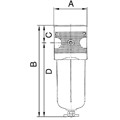 Produktbild von RIEGLER® - Filter »multifix«, Metallbehälter und Sichtrohr, 5 µm, BG 4, G 3/4",