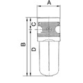 Produktbild von RIEGLER® - Aktivkohlefilter »multifix«, mit Metallbehälter, BG 4, G 3/4"