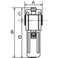 Produktbild von RIEGLER® - Nebelöler »GA«, mit Metallbehälter und Sichtrohr, BG 600, G 1"