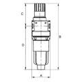 Produktbild von RIEGLER® - Nebelöler »multifix-mini«, mit Polycarbonatbehälter, BG 0, G 1/4"