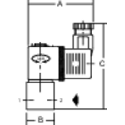 Produktbild von RIEGLER® - Proportional-Regelventil »posiflow«, 24 V DC, NC, G 3/8", DN 5,6