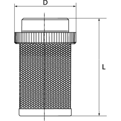 Produktbild von RIEGLER® - Saugkorb für Rückschlagventil, G 2.1/2", Edelstahl 1.4301 / Kunststo