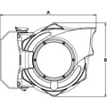 Produktbild von RIEGLER® - Schlauchaufroller, Wasser, PVC-Schlauch ø 13,5 x 9,5, Länge 14 m