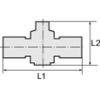 Produktbild von RIEGLER® - Drosselrückschlagventil »Blaue Serie«, gerade, G 1/8" A G-S Ø 8mm