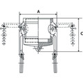 Produktbild von RIEGLER - Kamlok-Verschlusskappe, Typ DC, Edelstahl 1.4401, für Stecker-Ø 46mm