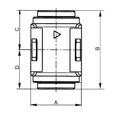 Produktbild von RIEGLER® - Verteiler »multifix-mini«, BG 0, G 1/4", mit 2 Abgängen G 1/8"