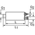 Produktbild von RIEGLER® - Druckschalter, Stecker M8, 4-polig, G 1/8" A, M5 I, M8x1" A